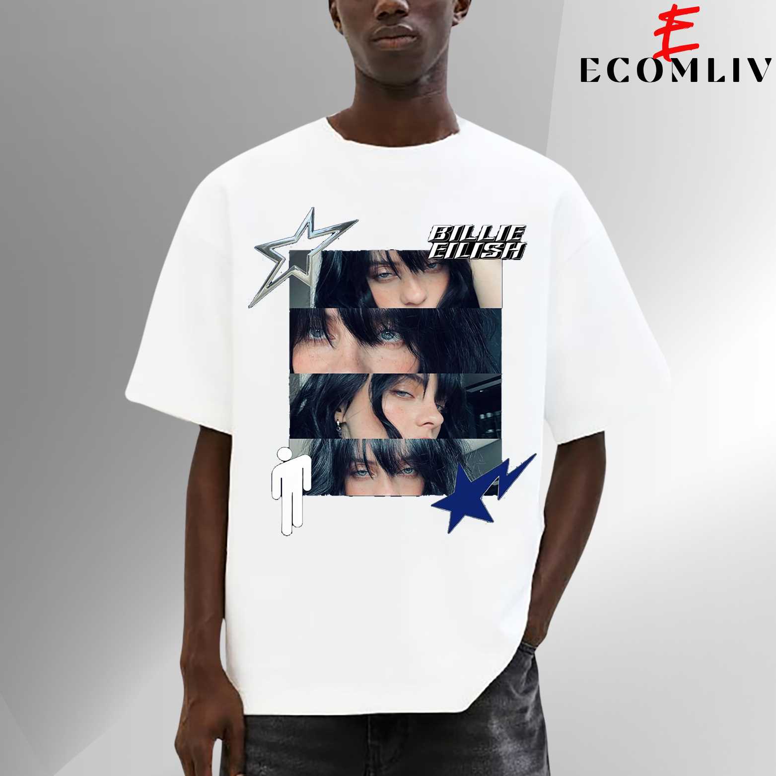 Billie Eilish Graphic Shirt, Pop Star Tee